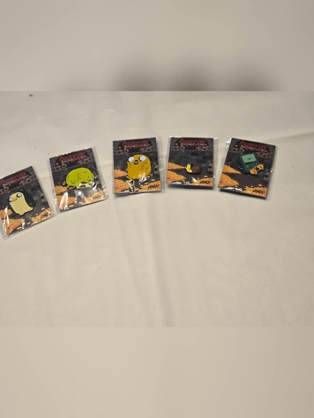 Mondo Adventure Time Set Of 5 Enamel Pins - HTF - Picture 4 of 11